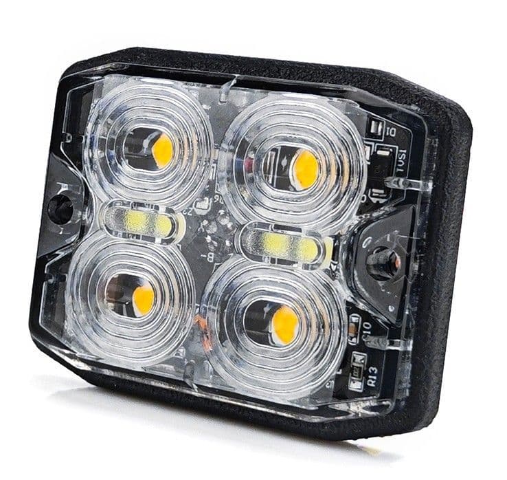 Hazard 4 LED Slimline Mount Strobe  + Position