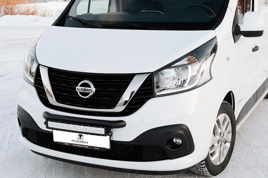 NISSAN NV300 (2017 -) WILDERNESS LIGHTING BUMPER MOUNT & LED LIGHT BAR