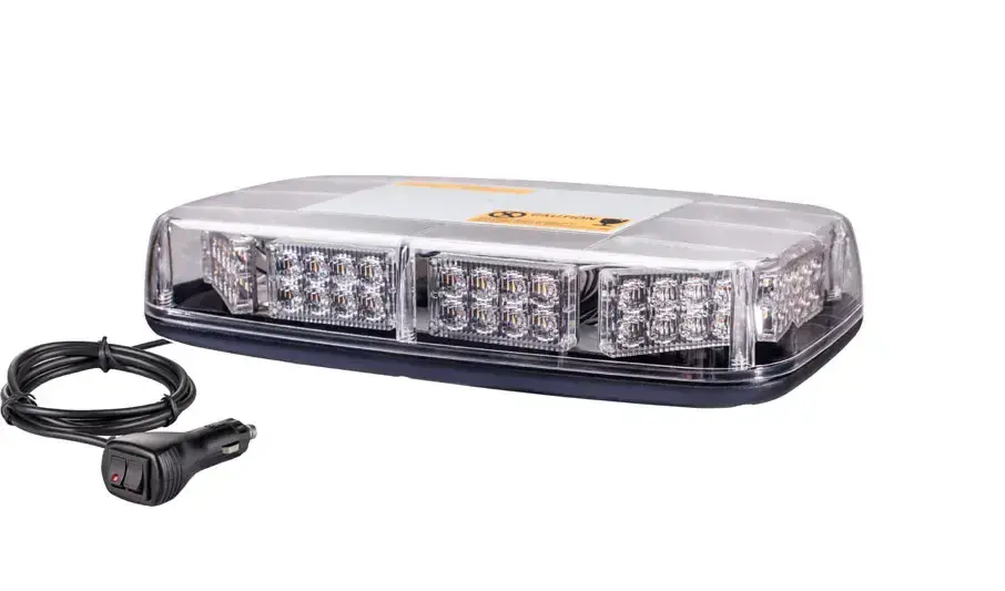 Suction Cup Mounted - Low Profile Light Bar