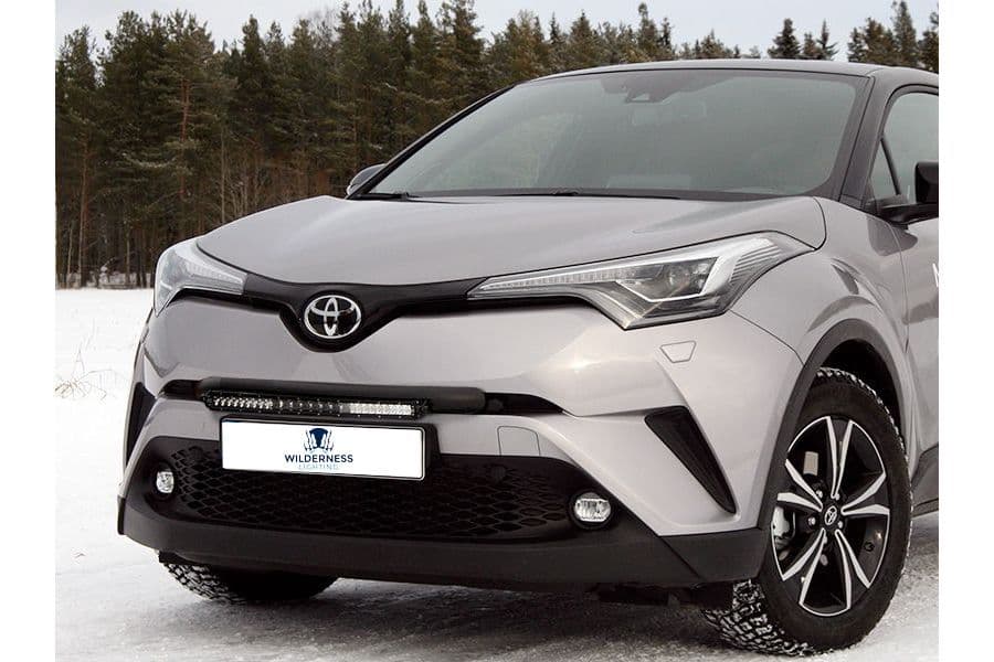 TOYOTA C-HR (2017 - ) - WILDERNESS LIGHTING BUMPER MOUNT & LED LIGHT BAR
