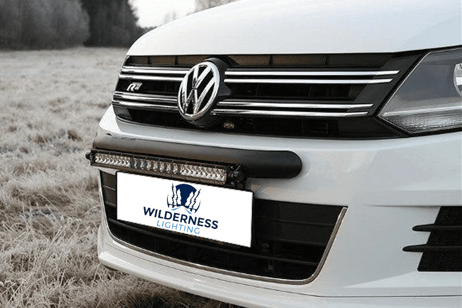 VW TIGUAN SPORT & STYLE (2012-2015 ) - WILDERNESS LIGHTING BUMPER MOUNT & LED LIGHT BAR